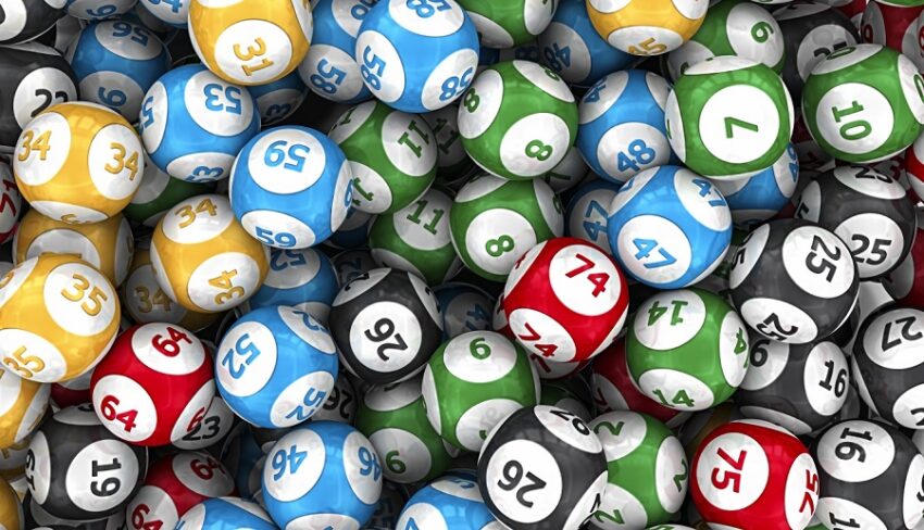 a picture of Lottery balls