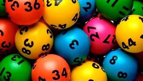 a picture of colourful lottery balls